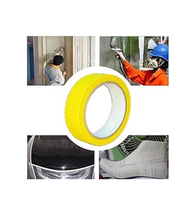 Renkli Maskeleme Kağıt Bant Boya Bandı 24mmx20mt Sarı
