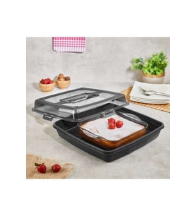 Joy 4 Taraf Kilitli Kek Börek Borcam Saklama Kabı Royaleks-GP-131