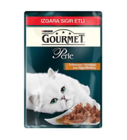 Gourmet Perle Izgara Sığır Etli Yaş Kedi Maması 85 gr