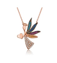 MELEK 925  AYAR GÜMÜŞ KOLYE