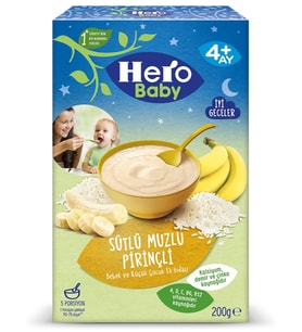 Hero Baby Sütlü Muzlu Pirinçli 200 gr