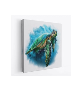 Caretta Caretta Dekoratif Kanvas Tablo-5812