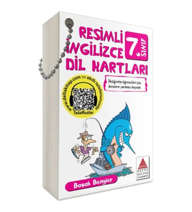 Resimli İngilizce Dil Kartları 7. Sınıf