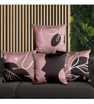 eJOYA Modern Tasarımlı 4'lü Yastık İçi Ve Kırlent Kılıfı 45cm 113845