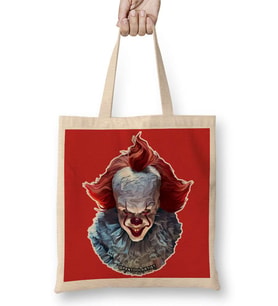 Pennywise Simplified Colors Version Bez Çanta Uzun Saplı