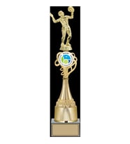 ODAK KUPA - Figürlü Kupalar - Voleybol Kadın Figürlü Kupalar FG-033 A - 44 cm