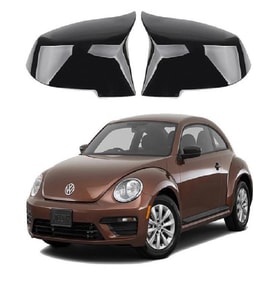 Volkswagen Beetle 11-19 Araca Özel Batman Yarasa Ayna Kapağı Pianoblack