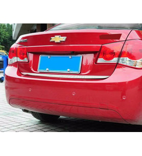 Chevrolet Cruze SD Formlu Krom Bagaj Alt Çıta Paslanmaz Çelik
