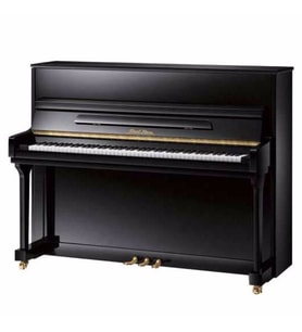 Pearl River UP115M5 Akustik Duvar Piyanosu (Parlak Siyah)