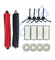 Roborock Q Revo Master Uyumlu 1 Ana Fırça 4 Yan Fırça 4 Filtre 4 Mop