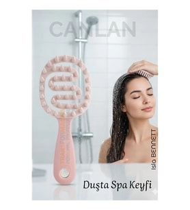 Mey İthalat® Silikon Saç Masaj Tarağı – Saç Yıkama Tarağı Duşta Rahatlatıcı Yıkama Derin Temizlik E