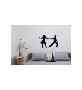 Rumba Dans Ahşap Mdf Lazer Kesim Tablo