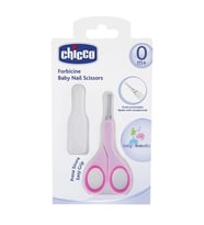 Chicco Kapaklı Tırnak Makası - Pembe (Renksiz)