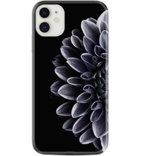 Apple iPhone 11 12 13 Mini Kılıf Desemli Silikon Çiçekler 1639