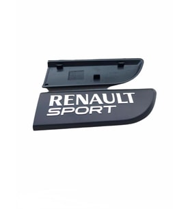 Megane II Renault Sport Çıta Yazısı Sağ Sol Takım (Siyah)