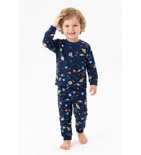 Erkek Çocuk %100 Pamuk Pijama Takımı 9-36Ay 12737IS MODANINO