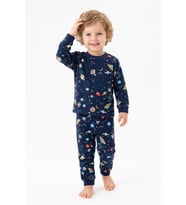 Erkek Çocuk %100 Pamuk Pijama Takımı 9-36Ay 12737IS MODANINO