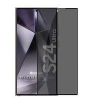 Microsonic Samsung Galaxy S24 Ultra Privacy 5D Gizlilik Filtreli Cam Ekran Koruyucu Siyah