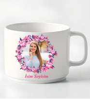 Kişiye Özel Fotoğraf Tasarımlı Nescafe Ve Çay Fincanı