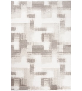 Hoom Rugs Eliza Plus 3403 Kahve Modern Salon Halısı (Açık Kahve - Beyaz)