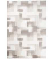 Hoom Rugs Eliza Plus 3403 Kahve Modern Salon Halısı (Açık Kahve - Beyaz)