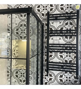 ŞİMAŞ 400X1100 SİYAH HAVLUPAN + 2 ADET RADYATÖR VANASI SİYAH