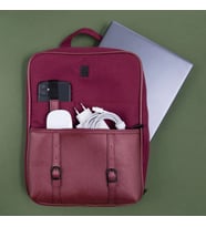 Minbag XXL Aspen Laptop ve Tablet Çantası 17 Inch BORDO