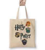 Harry Potter 02 Bez Çanta Uzun Saplı