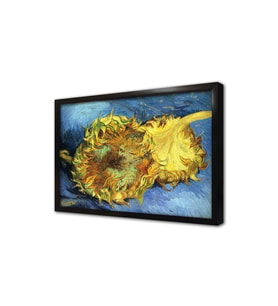 Still Life With Two Sunflowers Çerçeveli Mdf Tablo