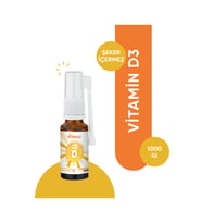 Vitago Daily Vitamin D3 1000 Iu 20 Ml Sprey Ve Damla Takviye Edici Gıda