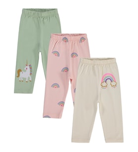 Civil Baby Unicorn Baskılı 3'lü Set 6-18 Ay Tayt - Standart