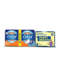 Orkid Ultra Normal+Gece 22’li Eda Erdem Paketi Hijyenik Ped