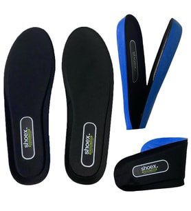 Ayakcenter Shoex Memory Foam Insole Ayakkabı Tabanlık (Siyah)