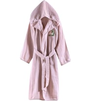 Müslin Bornoz Havuz, Plaj, Banyo Kapşonlu Kız-Erkek Çocuk Kimono, Panço, Plaj Havlusu, Kapüşonlu