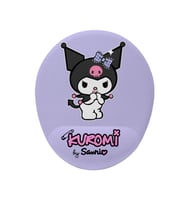 Kuromi Sanrio Tasarım Bilek DestekliKaymaz Buruşmaz Kırılmaz Mouse Pad (Çok Renkli)