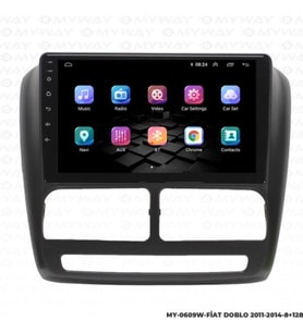 Fiat Doblo 9 inç Android Navigasyon ve Multimedya Sistemi 2011-2015