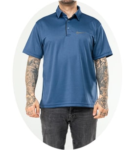 Nike EF-4545 Erkek Battal Polyester Mesh Polo Yaka T-Shirt