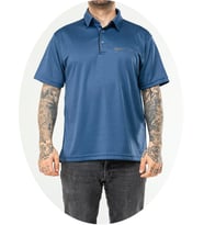 Nike EF-4545 Erkek Battal Polyester Mesh Polo Yaka T-Shirt