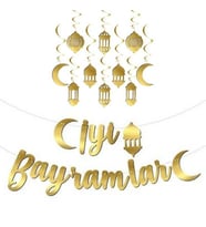 İyi Bayramlar Kaligrafik Banner Set