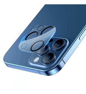 BASEUS iPhone 12 Pro 6.1 3D Full Kaplama Kamera Koruyucu Cam 2 Adet Set-(5775) - ETC2318-9680 (Şeffaf)