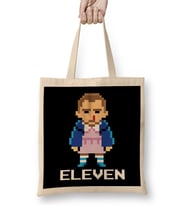 Pixel Eleven Stranger Things Bez Çanta Uzun Saplı