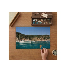 Berrak Denizli Koy Tasarımı 240 parça Ahşap Puzzle Ahşap Kutuda MP07933