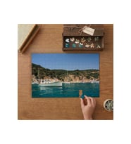 Berrak Denizli Koy Tasarımı 240 parça Ahşap Puzzle Ahşap Kutuda MP07933
