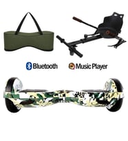 Citymate Elektrikli Kaykay Hoverboard Akıllı Denge 6.5 Inch + HoverKart + Çanta EXTREM PAKET D07