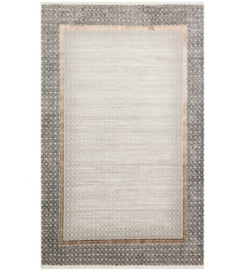 Bespoky Eberndorf Mavi Patchwork Pamuklu El Dokuması Alan Halısı