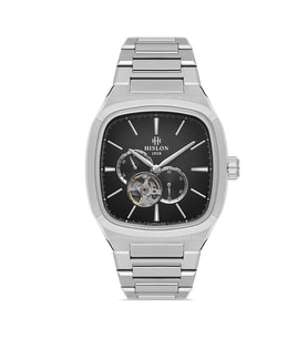 Hislon Men's Solid SD218S-04SS Erkek Kol Saati