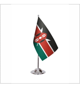 Kenya Tekli Masa Bayrağı
