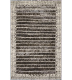 Eliana Home Baskılı, Yıkanabilir Kaymaz Taban Salon Halısı LNA1692 100x150 cm (Kahverengi)