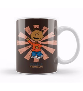 Franklin Retro Japanese Peanuts Kupa Bardak Porselen