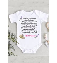 Baba Doğum Günü Yazılı Zıbın Body